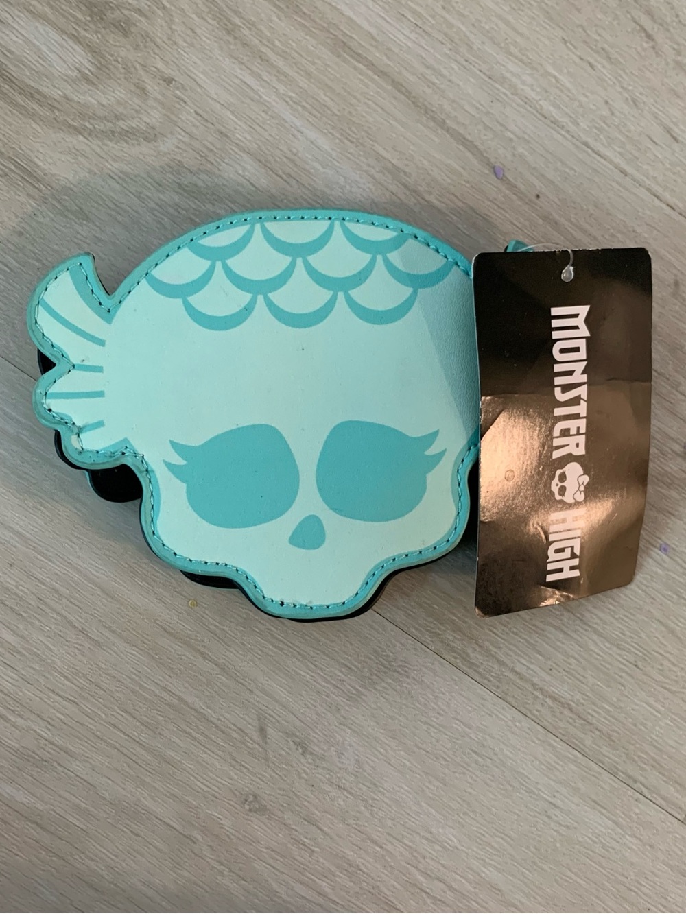 Monster High Lagoona Blue Skullette Coin Purse Keychain
